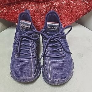 Steve Madden Navy Blue NY90 Sneakers